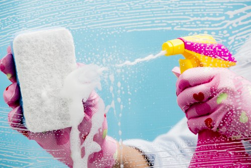 Regular office cleaning service for a business in Ilford