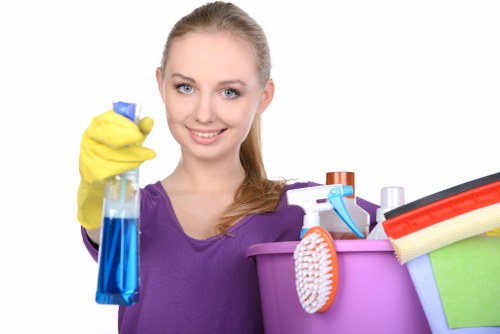 Kitchen deep cleaning in an Ilford property