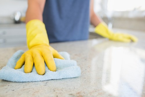 Steam cleaning a high-traffic carpeted hallway in Ilford