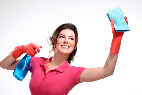 Professional carpet cleaning process for a local Ilford property